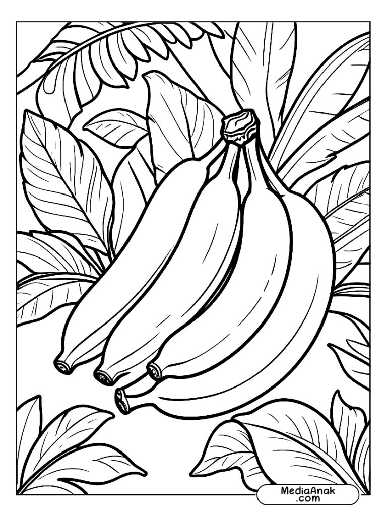 Sekelompok Pisang di Tanah dengan Daun ca