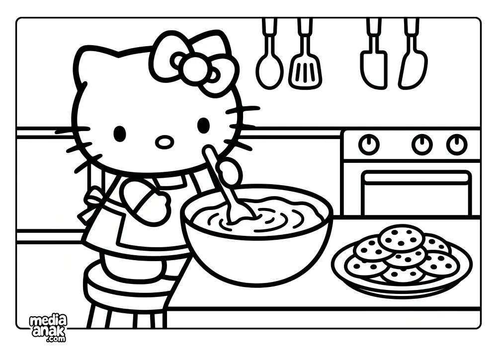 Hello Kitty Koki Kue