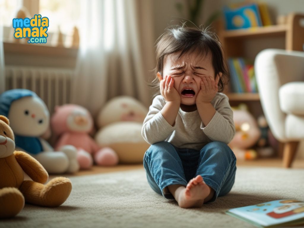 cara bijak menangani anak mudah menangis