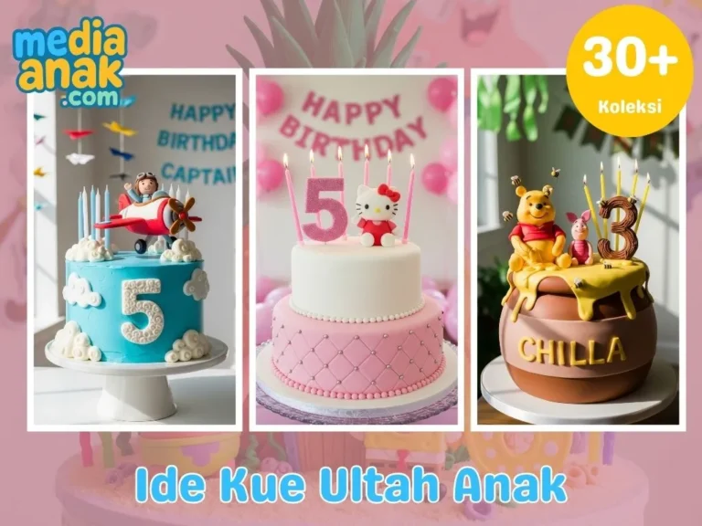 30+ Ide Kue Ulang Tahun Anak: Dari Karakter Populer hingga Hiasan Super Mudah