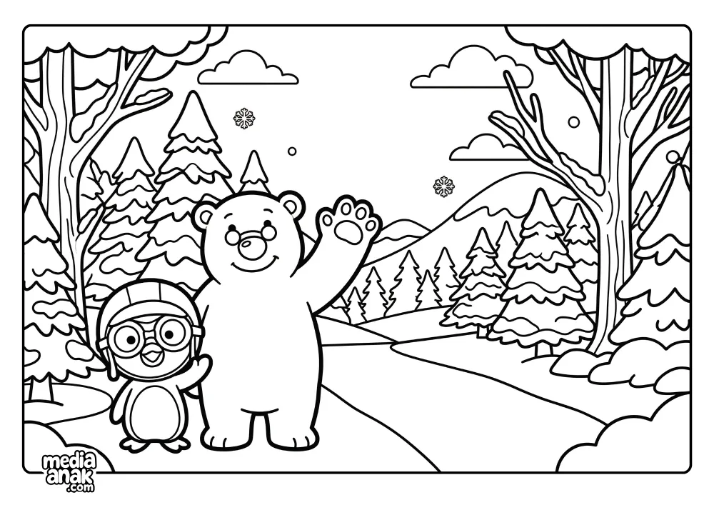 Poby Sahabat Hutan Salju