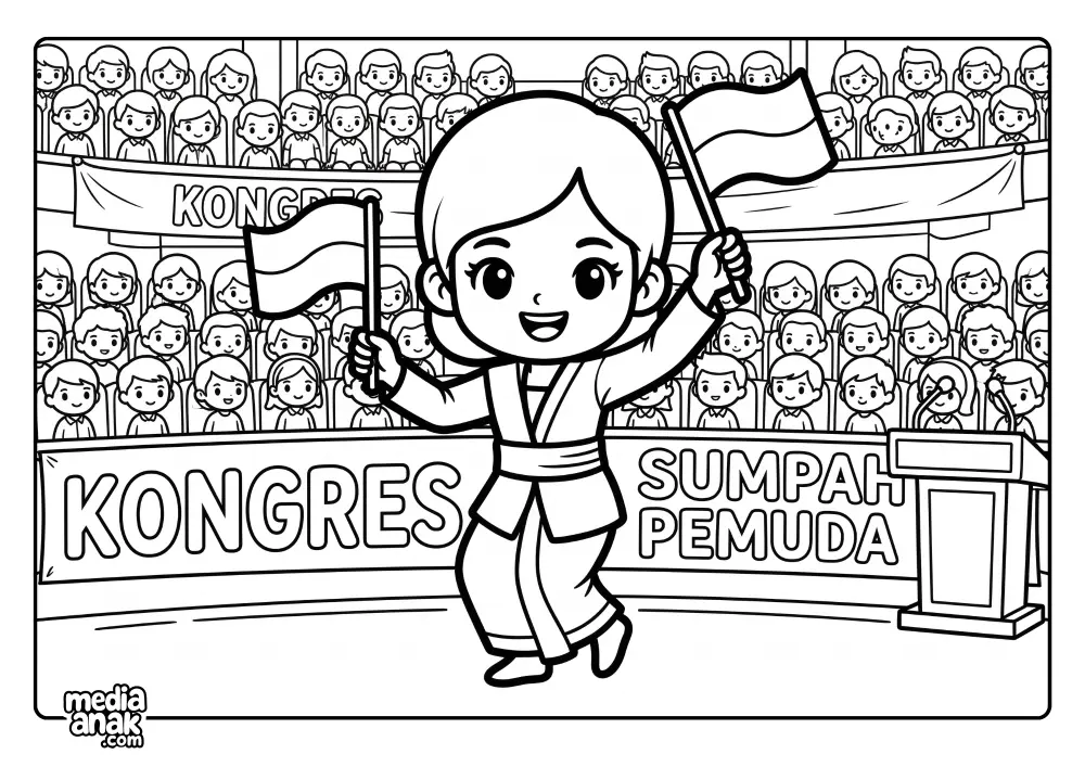 Semangat Merah Putih Di Kongres Pemuda