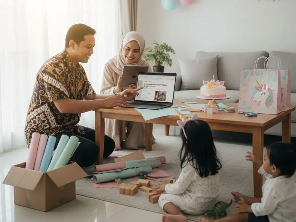 merencanakan ulang tahun anak