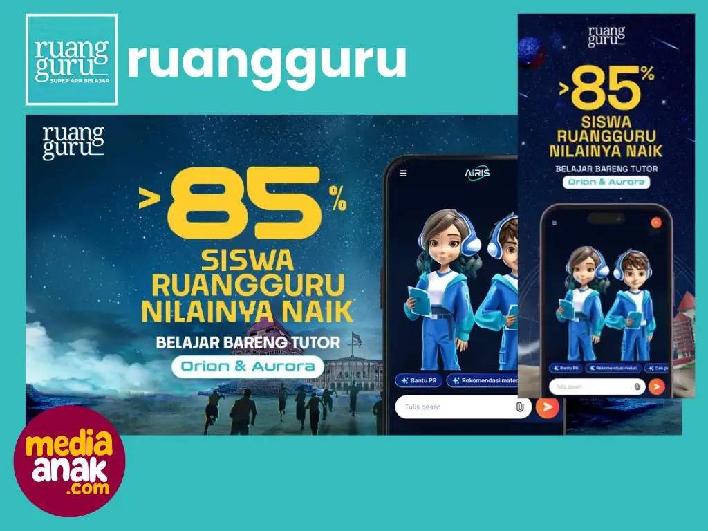 ruangguru aplikasi edukasi anak