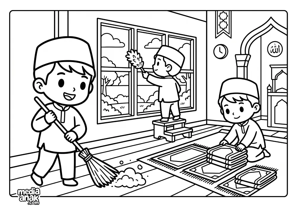 Bersih Bersih Masjid