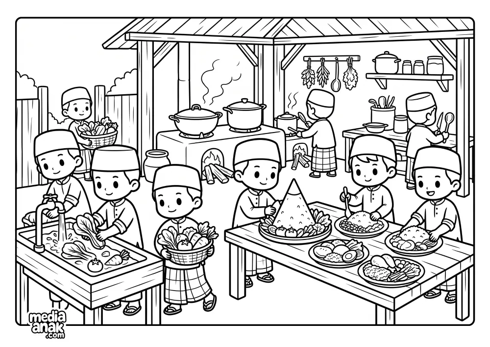 Gotong Royong Memasak