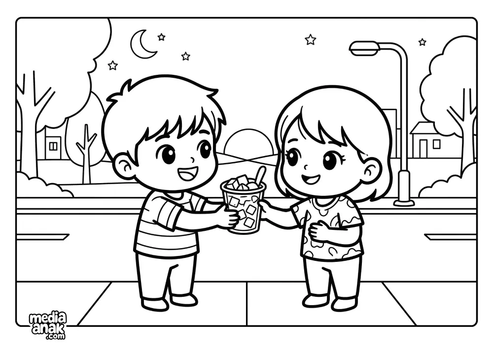 Manisnya Berbagi Es Buah