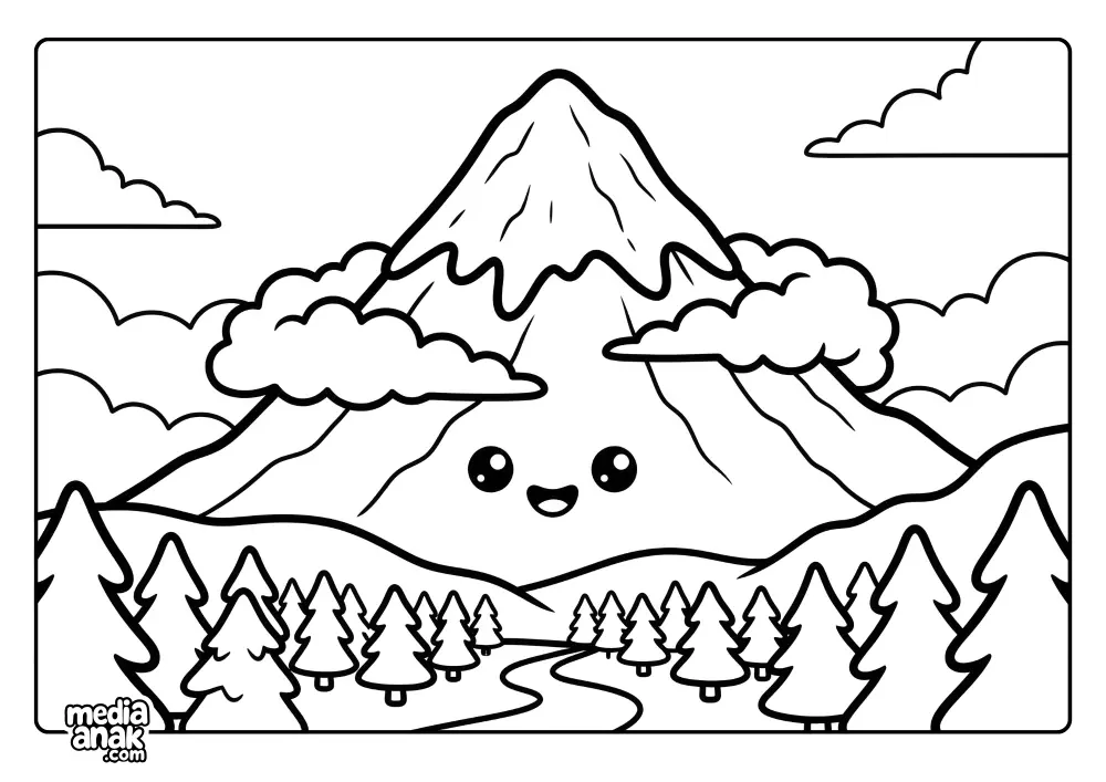 Senyum Manis Di Puncak Bersalju