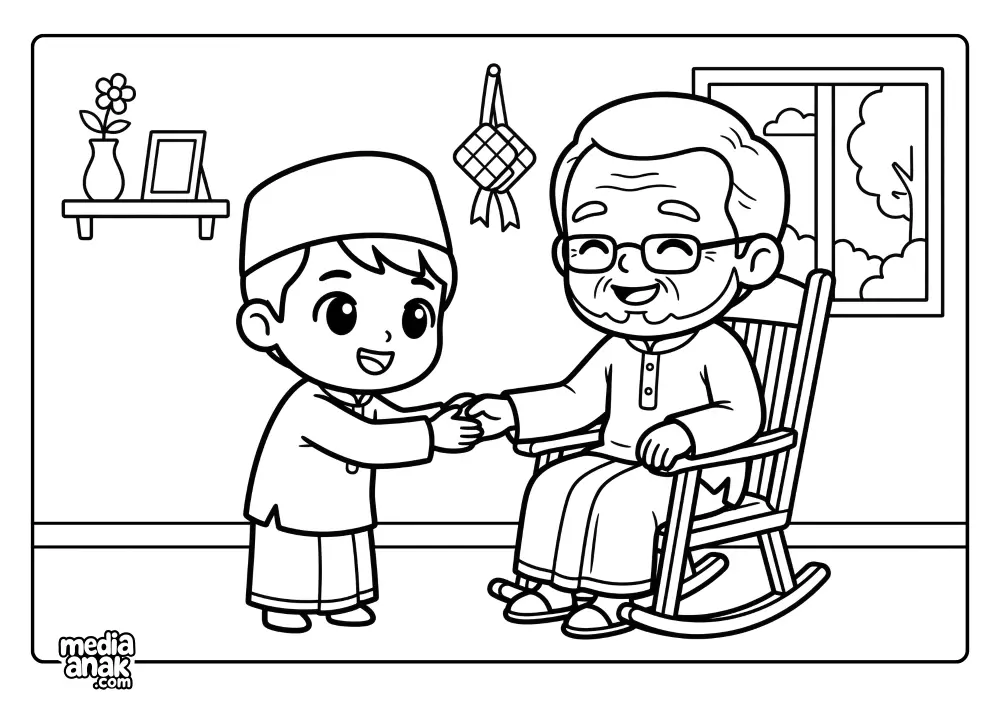 Salam Pagi Di Hari Idul Fitri