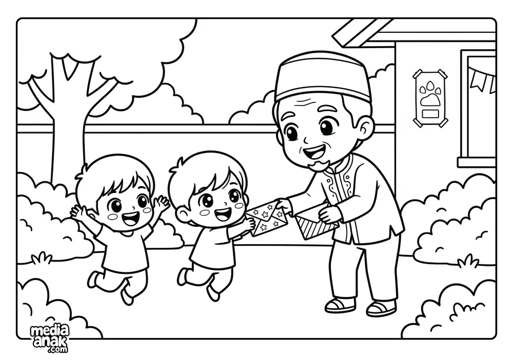 Amplop Ceria Di Hari Raya