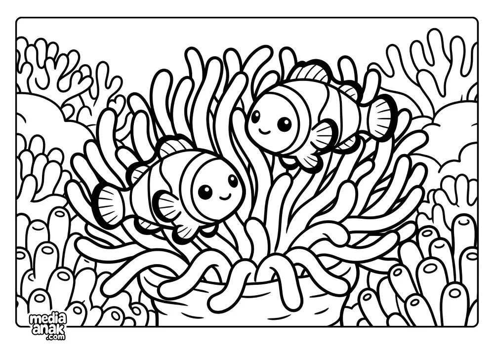 Rumah Nyaman Di Anemon Laut