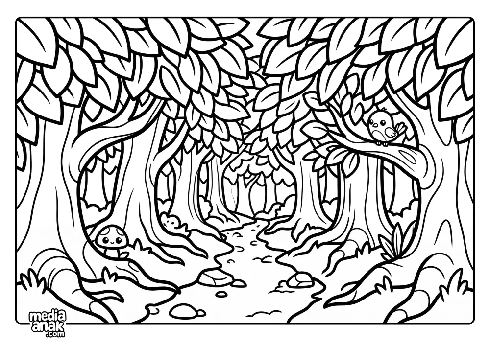 Misteri Lorong Pohon Dan Jalan Rahasia Hutan