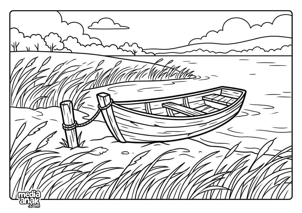 Petualangan Perahu Kecil Di Danau