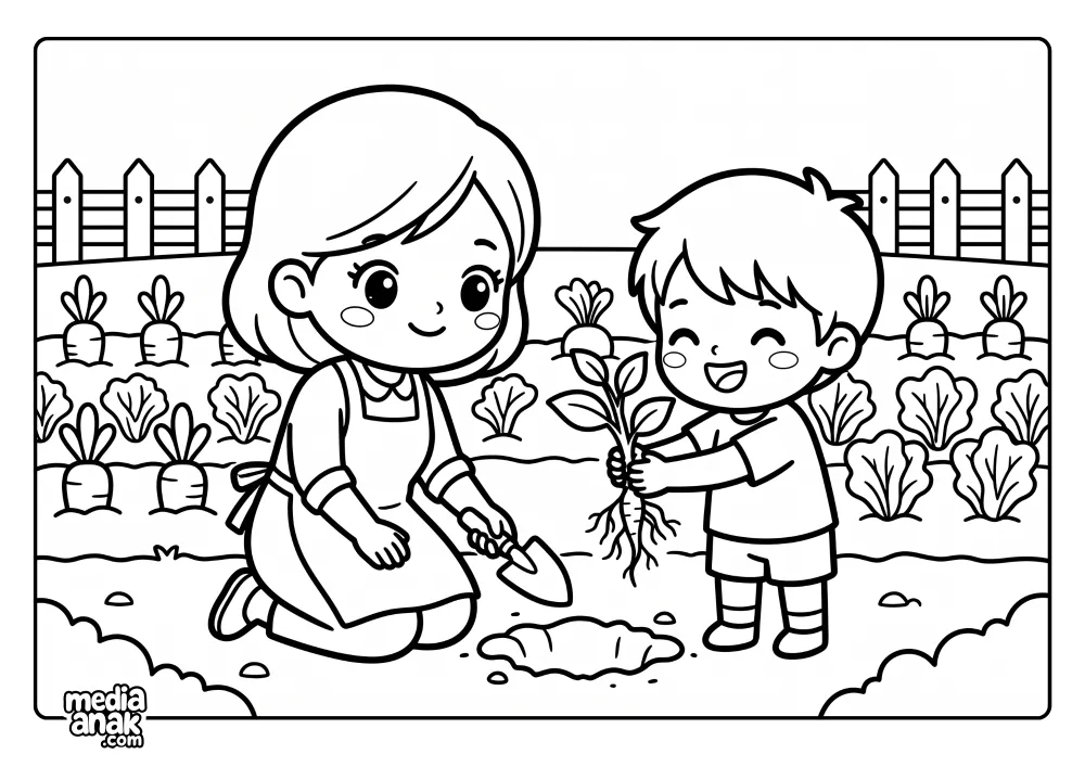 Asyiknya Menanam Sayur