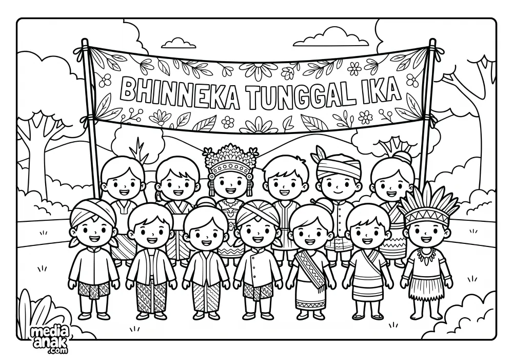 Bhinneka Tunggal Ika Di Taman Persahabatan