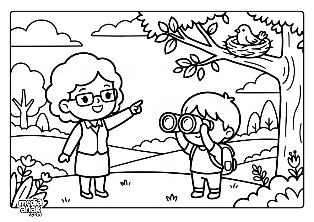 Menemukan Sarang Burung