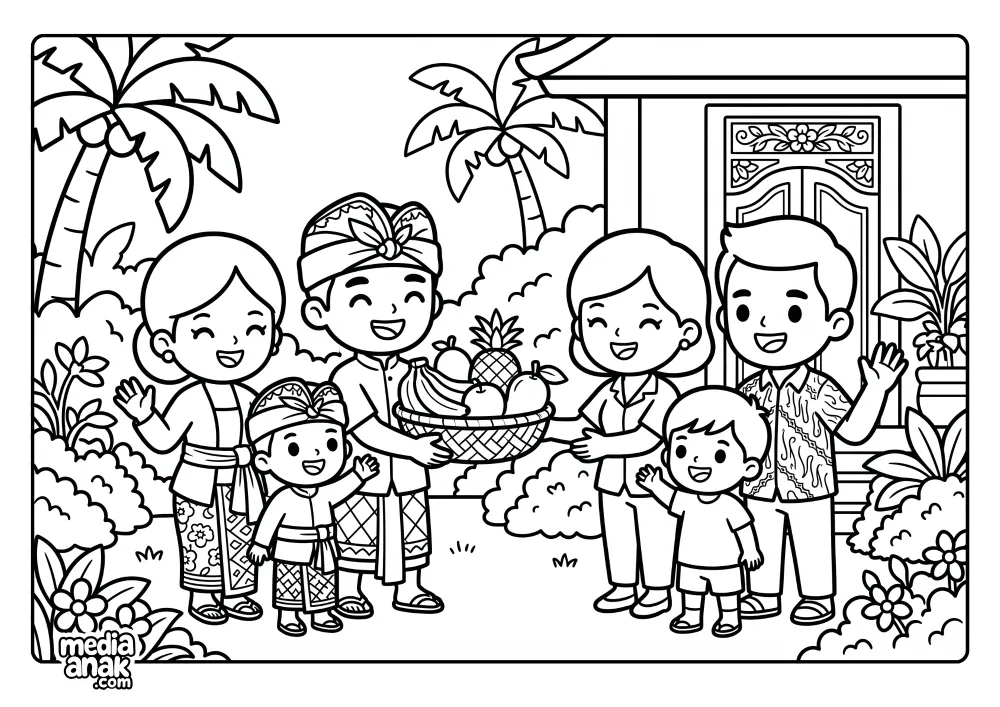 Kerukunan Tetangga Di Taman Bali