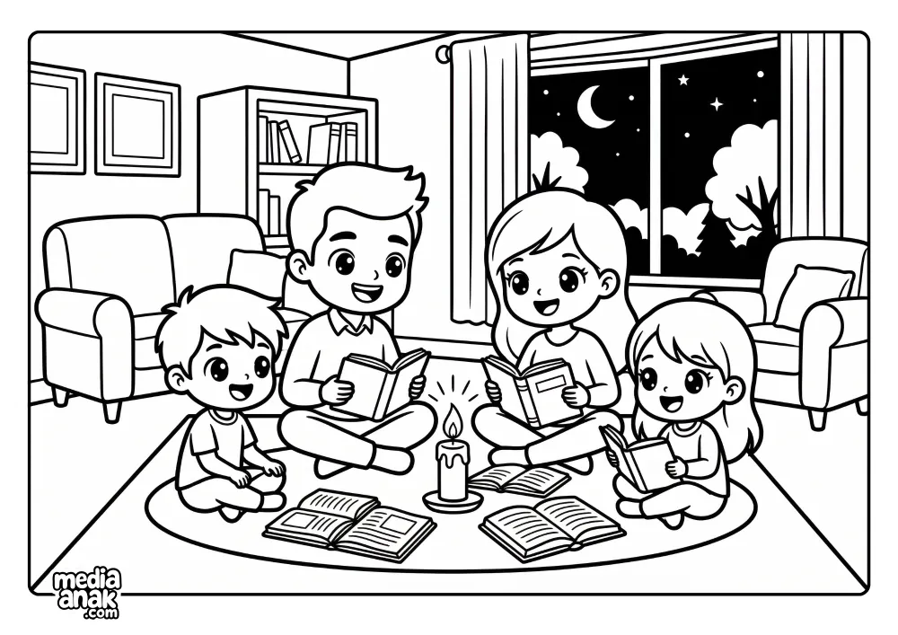 Keluarga Lilin Ceria