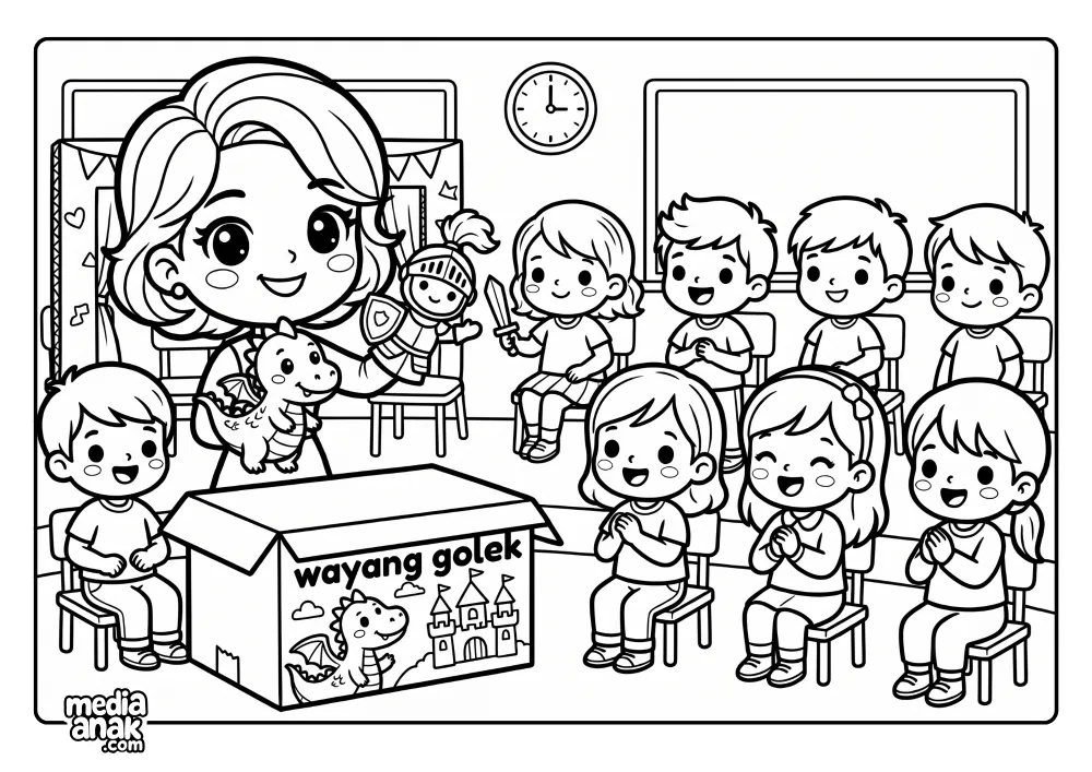 Pertunjukan Dongeng Wayang